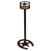 Rustic Western Star & Horseshoe Drink Holder