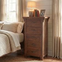 Barn Wood Lingerie Chest: Some lifestyle images are created with AI for visualization purposes. Crafted from natural solid wood, each piece is unique and will vary.