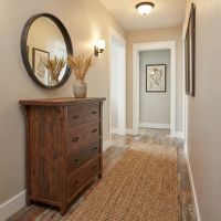 Barn Wood Chest: Some lifestyle images are created with AI for visualization purposes. Crafted from natural solid wood, each piece is unique and will vary.