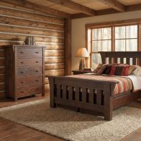 Barn Wood Chest: Some lifestyle images are created with AI for visualization purposes. Crafted from natural solid wood, each piece is unique and will vary.