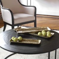 Antique Gold Artisan Trays