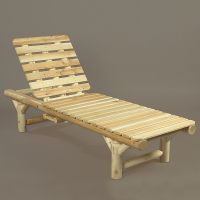Rustic Chaise Lounge