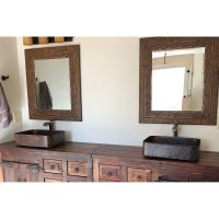 19" Rectangular Old World Tub Oil Rubbed Bronze Hand Forged Copper Vessel Sink