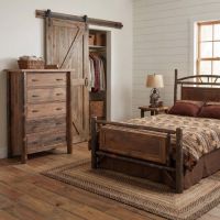 Hickory Chest of Drawers: Some lifestyle images are created with AI for visualization purposes. Crafted from natural solid wood, each piece is unique and will vary.