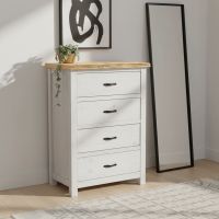 Chest: Some lifestyle images are created with AI for visualization purposes. Crafted from natural solid wood, each piece is unique and will vary.
