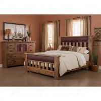 Rustic Spindle Bed: Some lifestyle images are created with AI for visualization purposes. Crafted from natural solid wood, each piece is unique and will vary.