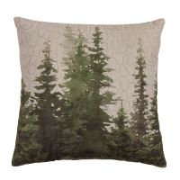 Bear Panels Decorative Tree Pillow