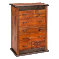 Mossy Oak Natchez Trace Reclaimed 5 Drawer Hidden Gun Chest