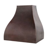 36" Campana Oil Rubbed Bronze Hammered Copper 1250 CFM Wall Mounted Range Hood