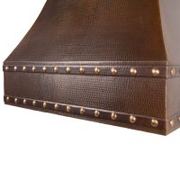 36″ Correa Oil Rubbed Bronze Hammered Copper 1250 CFM Wall Mounted Range Hood