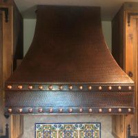 36″ Correa Oil Rubbed Bronze Hammered Copper 1250 CFM Wall Mounted Range Hood