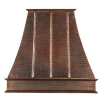 38″ Euro Oil Rubbed Bronze Hammered Copper 735 CFM Wall Mounted Range Hoods