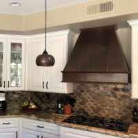 38″ Euro Oil Rubbed Bronze Hammered Copper 735 CFM Wall Mounted Range Hoods