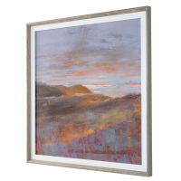 Dawn On The Hills Framed Print