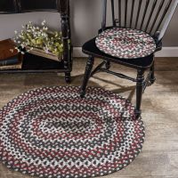 Limestone Braided Chair Pad