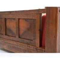 Stony Brooke Barn Wood Panel Bed - Copper Panels