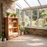 Rustic Bookcase: Some lifestyle images are created with AI for visualization purposes. Crafted from natural solid wood, each piece is unique and will vary.
