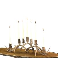 Mantle Piece Antler Candle Holder (7 candles)