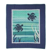 Summer Surf Throw Blanket