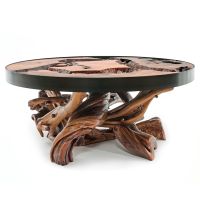 A River Runs Through It Juniper & Redwood Coffee Table