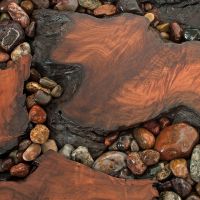 A River Runs Through It Juniper & Redwood Coffee Table