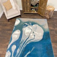 Abstract Jelly Fish Rug