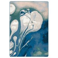 Abstract Jelly Fish Rug