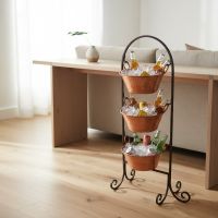 Rustic Party Tub: Some lifestyle images are created with AI for visualization purposes. Crafted from natural solid wood, each piece is unique and will vary.