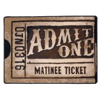 Admit One Entry Rug - Antique
