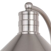 Akron 3-Light Satin Nickel Vanity Light