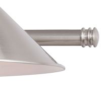 Akron 4-Light Satin Nickel Vanity Light