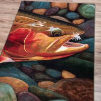 Golden Catch Rug - Paint