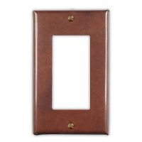 Antique 1 Rocker/GFI Copper Switch Plate