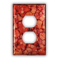 Autumn 1 Outlet Copper Switch Plate