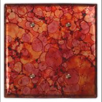 Autumn 2 Blank Copper Switch Plate