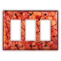 Autumn 3 Rocker/GFI Copper Switch Plate