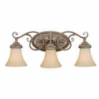Avenant 3-Light French Bronze Vanity Light