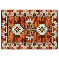 Badlands Rug - Rust