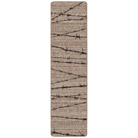 Barbed Wire Rug - Natural
