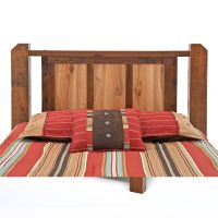 Stony Brooke Barn Wood Panel Bed - Oak Panels