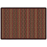 Basket Weave Rug - Dark Chocolate