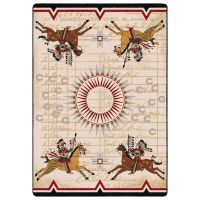 Battle Records Area Rug