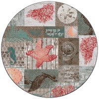 Beach Blocks Area Rug - Coastal