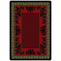 Bear Family Rug - Multi