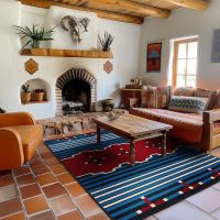 Big Chief Rug - Blue