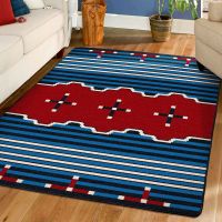 Big Chief Rug - Blue