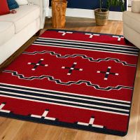 Big Chief Rug - Red