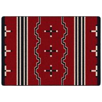 Big Chief Red Entry Rug