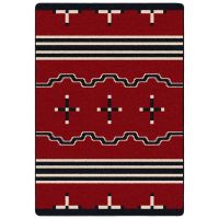 Big Chief Rug - Red