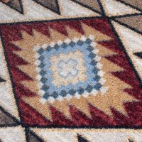 Bow Strings Rug - Brown